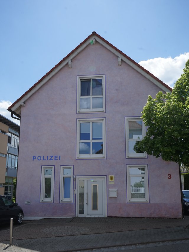 Der Polizeiposten Ilshofen.