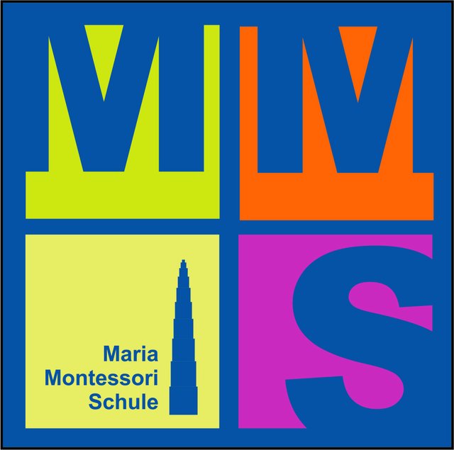 Das Logo der Maria-Montessori-Schule in Ilshofen.